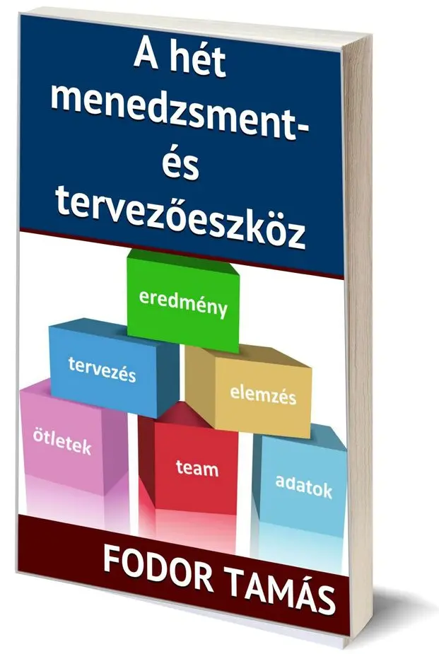 Fodor Tamás, A hét menedzsment- és tervezőeszköz c. e-könyve
